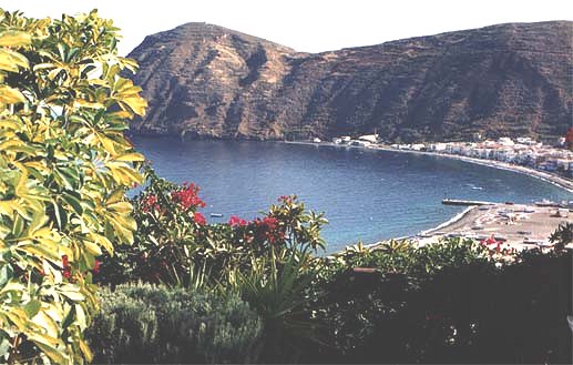 Panorama dalla villa