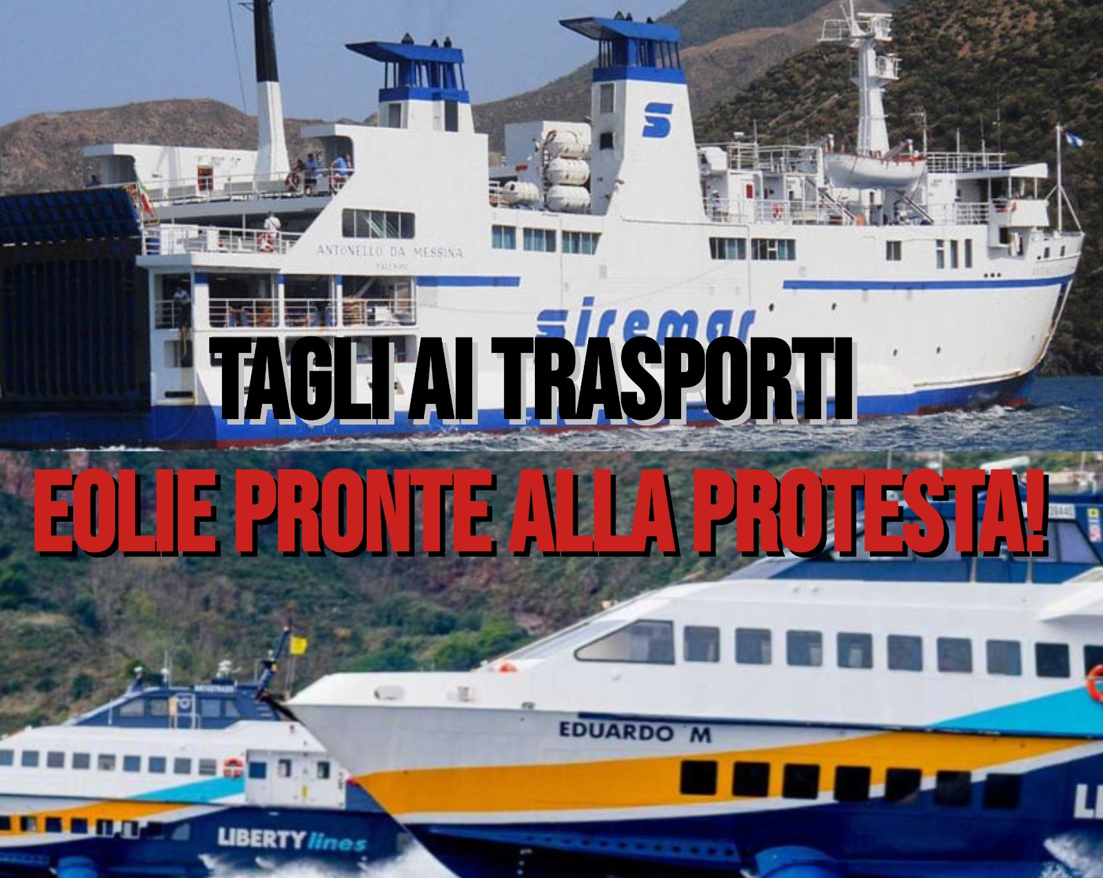 TAGLI AI TRASPORTI MARITTIMI: ORGANIZZIAMO LA RABBIA!